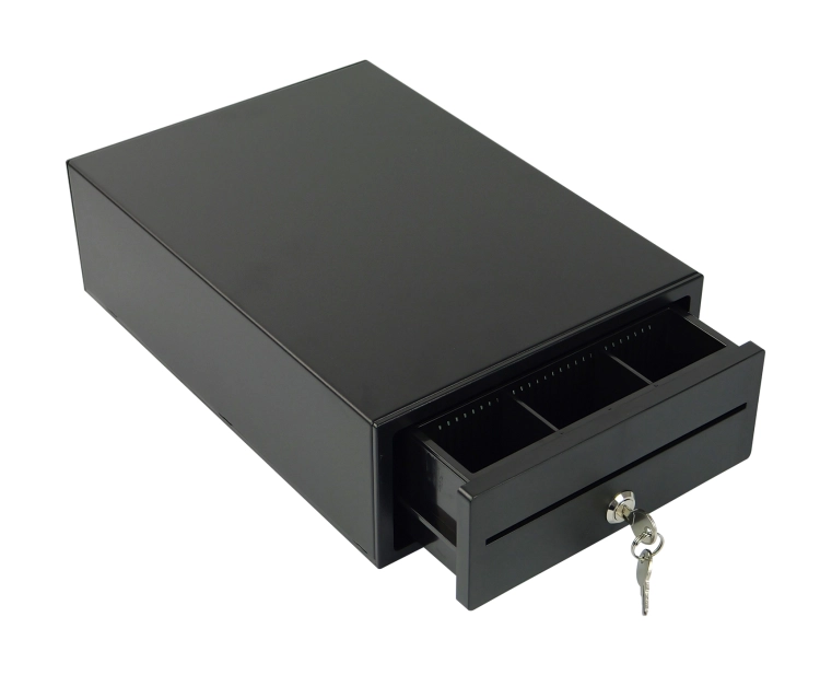 Szuflada na bilon i banknoty z zamkiem na klucz, łącznie 9 przegród na pieniądze SecureTill-208F