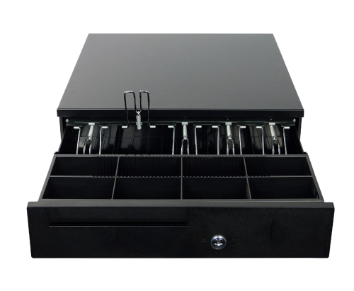 Pojemna szuflada na gotówkę ze szczeliną na bony i czeki SecureTill-405F