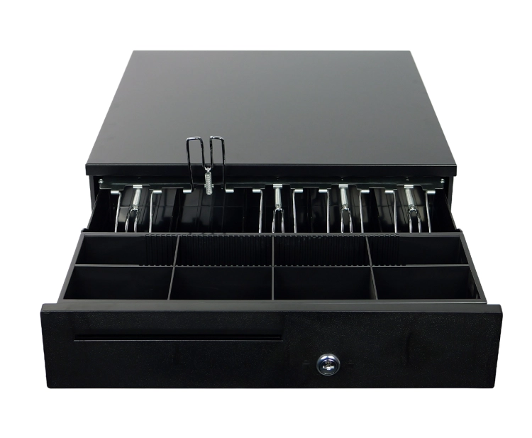 Pojemna szuflada na gotówkę ze szczeliną na bony i czeki SecureTill-405F