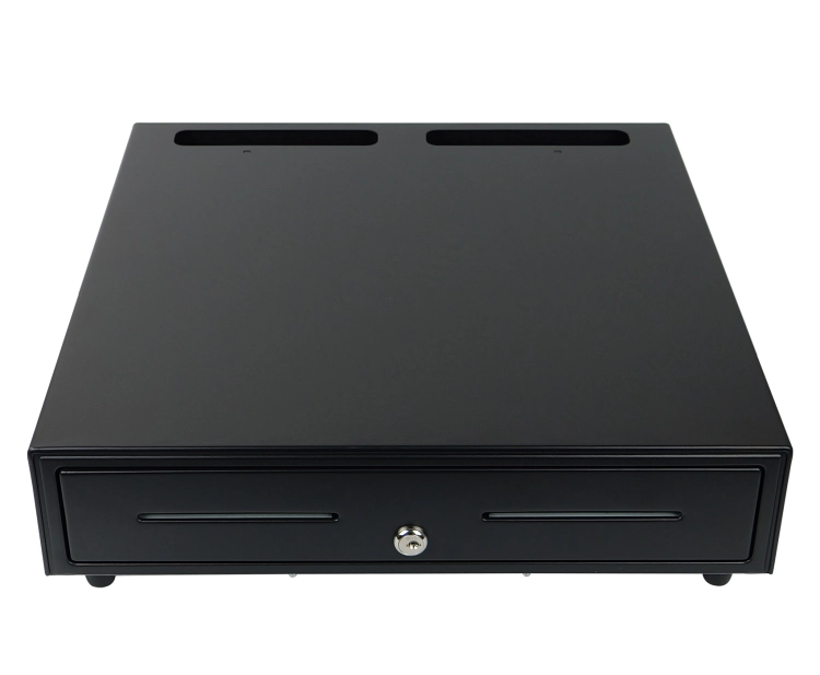 Szuflada na pieniądze z 5 przegrodami na banknoty i 8 na monety, zamykana na klucz SecureTill-460F