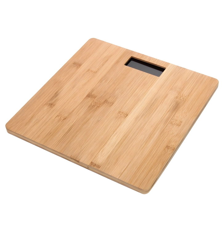 Waga elektroniczna łazienkowa do 180 kg drewniana kg lb wagPRO-B3