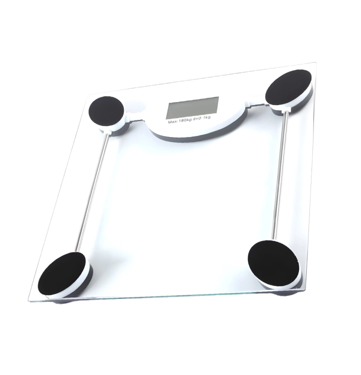 Elektroniczna waga łazienkowa do 150 kg szklana kg lb ekran LCD wagPRO-B6