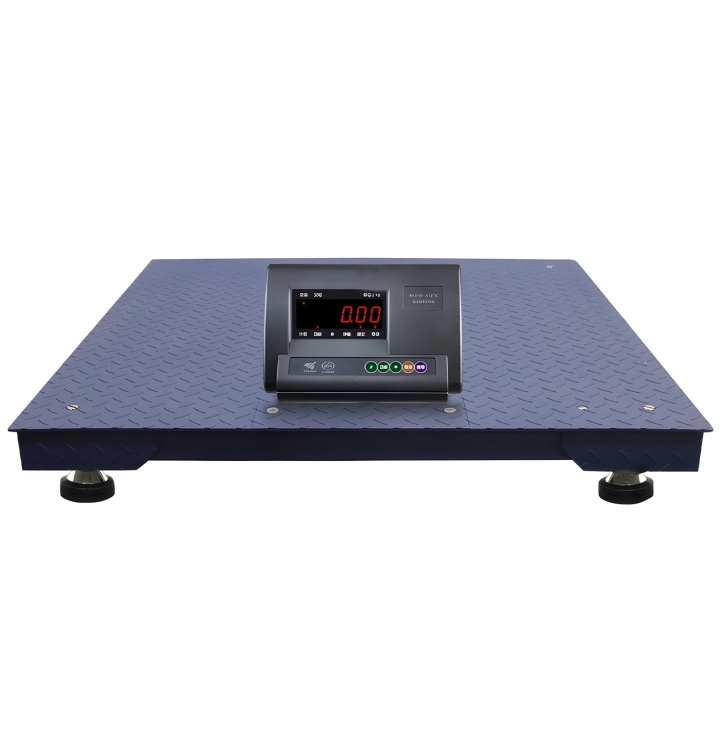 Waga platformowa 1000 kg z platformą o wymiarach 1 na 1 metr, bezprzewodowa, duża wagPRO-W1000-100