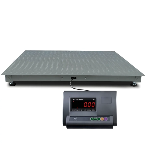 Waga przemysłowa platformowa do 1 tony 1000 kg duża 1x1 m wagPRO-W1000-100