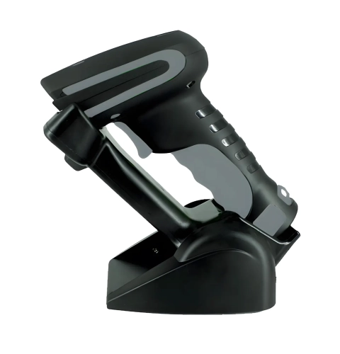 Skaner przemysłowy QR ze stacją dokującą i podstawką, WIFI Bluetooth, wbudowana pamięć, zasięg 1200 m HD9100B