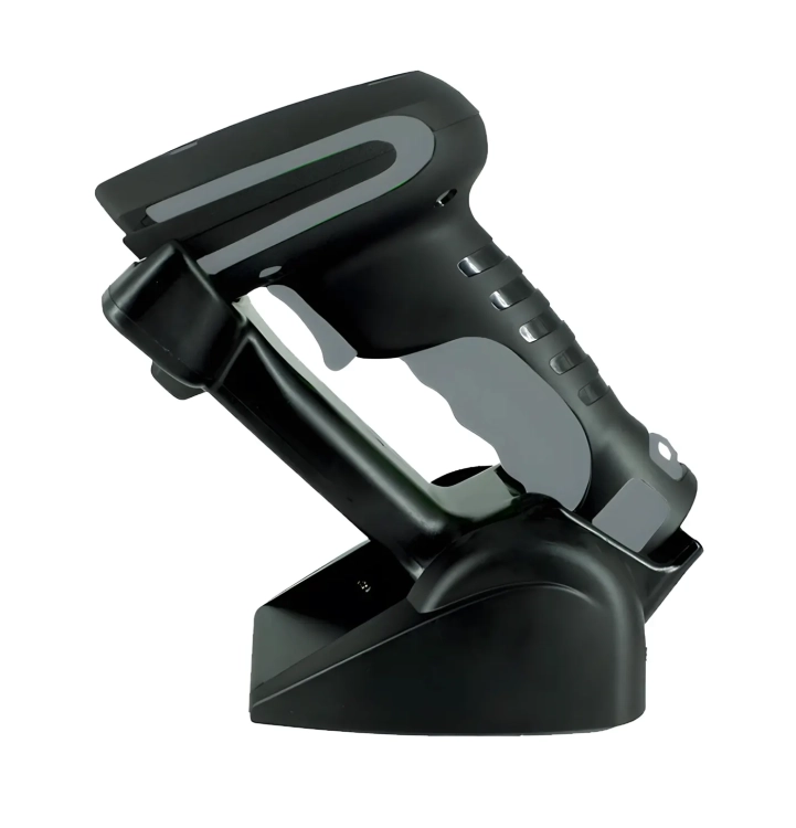 Skaner przemysłowy QR ze stacją dokującą i podstawką, WIFI Bluetooth, wbudowana pamięć, zasięg 1200 m HD9100B