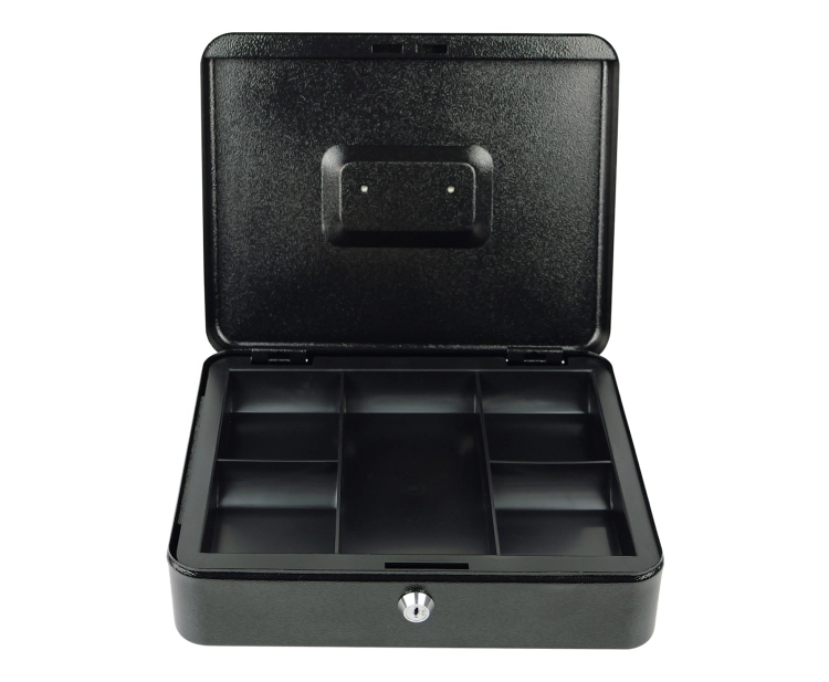 Kasetka na bilon z wyjmowanym wkładem na monety, zamykana na kluczyk HD-CB30-5A