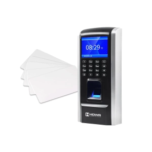 Rejestrator czasu pracy na odcisk palca%2C karte%2C brelok CTR12 15 kart HD RWC01