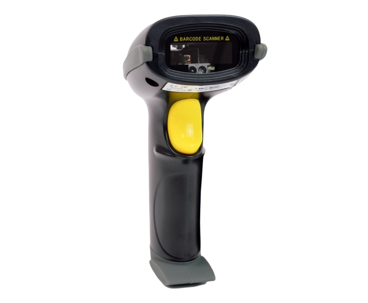 Skaner do kodów kreskowych z podstawką i automatycznym trybem skanowania kodów, przewodowy USB HD42A