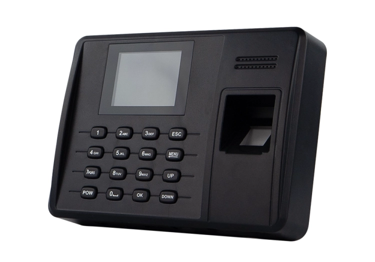 Rejestrator wejść i wyjść do ewidencji czasu pracy na kartę RFID, odcisk palca i hasło, dwie częstotliwości, WIFI, Wiegand, LAN TimeLok-200NWEPI