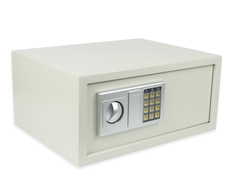 Sejf na kod PIN i klucz do przechowywania, z zamkiem elektronicznym i mechaniczny, stalowy SecureBox-40