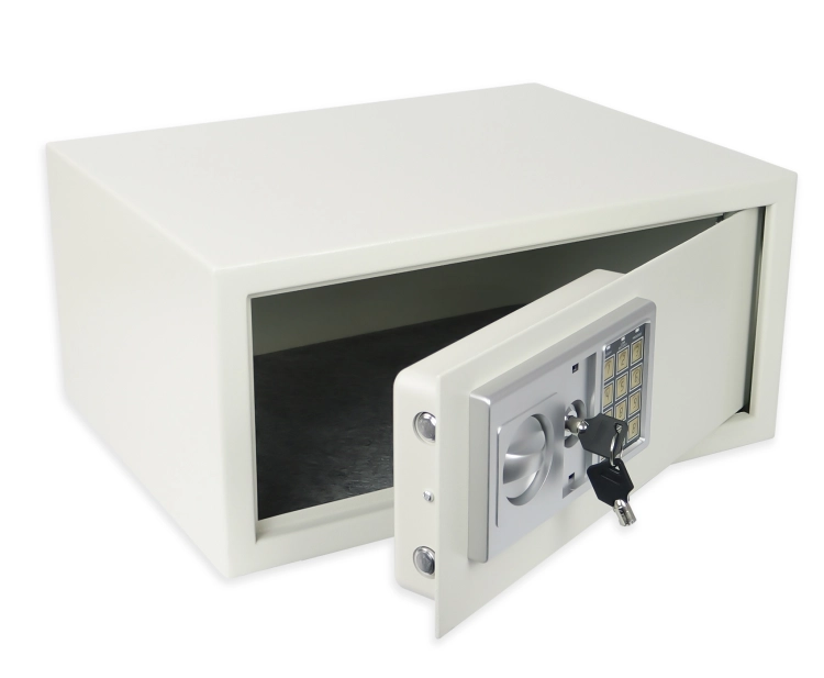 Sejf biurowy, domowy zamykany na kod PIN i klucz, elektroniczny, do pieniędzy SecureBox-40