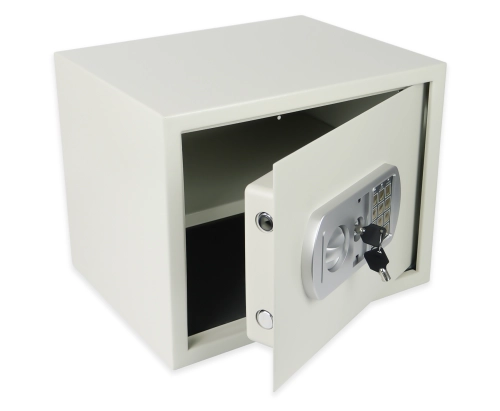 Meblowy sejf, zamek elektroniczny i klucze awaryjne, SecureBox-50