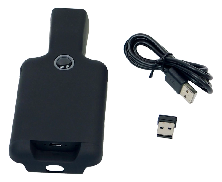 Skaner magazynowy do kodów QR i kreskowych z wbudowaną pamięcią, WIFI, Bluetooth i uchwytem na telefon HD7700