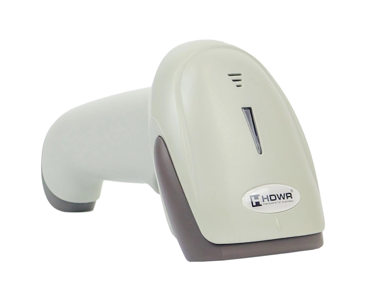 Skaner do kodów kreskowych bezprzewodowy z Bluetooth w jasnym kolorze HD72