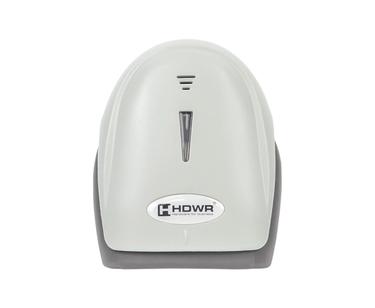 Przewodowy czytnik kodów kreskowych USB w jasnym kolorze HD67W