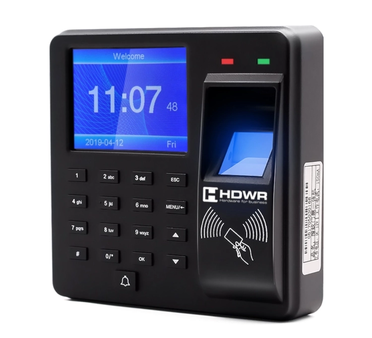 Rejestrator czasu pracy na kartę oraz brelok RFID CTR10