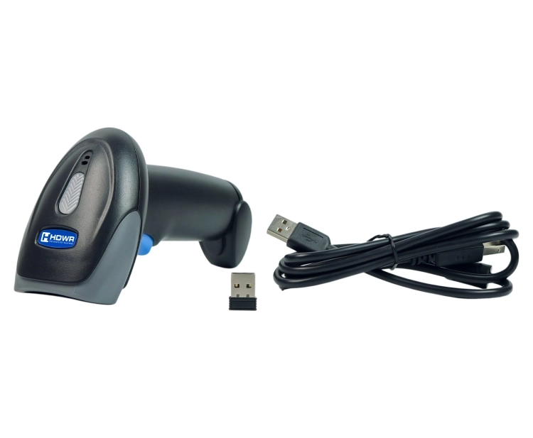 Bezprzewodowy czytnik QR z wbudowaną pamięcią i odczytem kodów z ekranu LCD HD3900