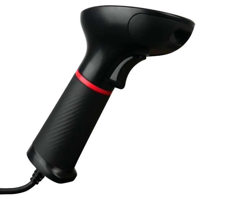 Czytnik kodów QR Aztec do dowodów rejestracyjnych z podstawką, przewodowy, skanowanie z ekranu, USB HD-SL36A