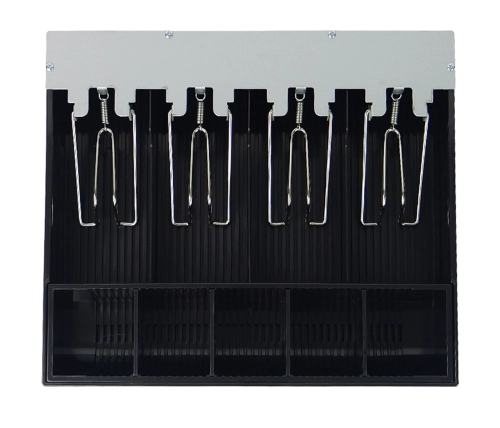 Organizer na pieniądze, 4 i 5 przegród, czarny HD-WS33