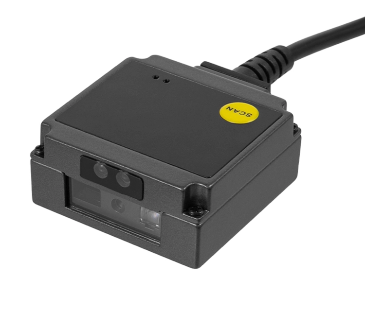 Skaner stacjonarny do kodów QR i kreskowych, przewodowy USB HD203