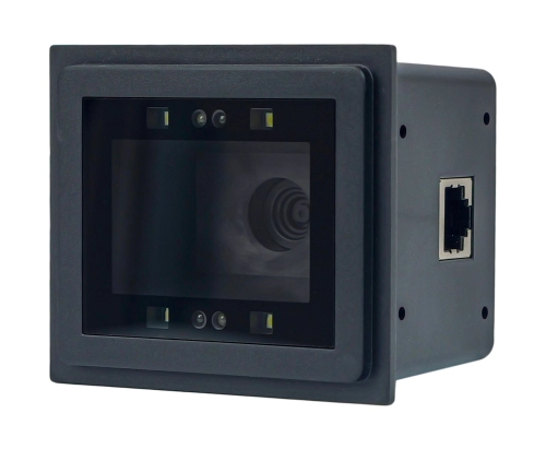 Skaner kodów QR 2D, czytnik stacjonarny, przewodowy, przemysłowy, USB, automatyczny skan, odczyt z LCD HD340