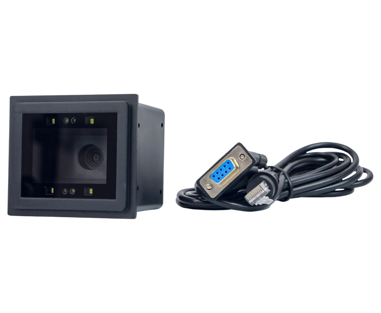 Skaner do kodów QR, stacjonarny z możliwością zabudowania, interfejs RS232 HD340