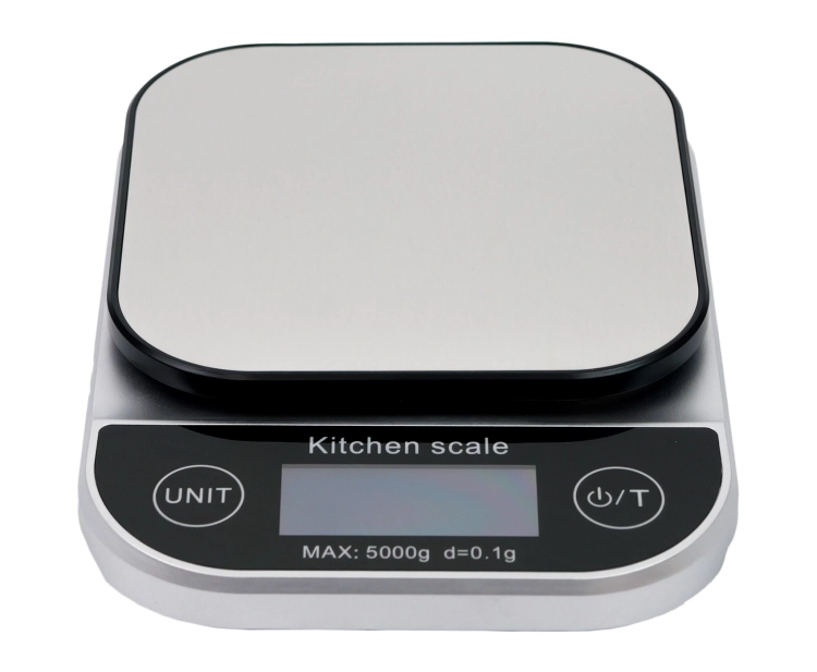 Waga spożywcza do 5 kg do kuchni z dokładnością 0,1 grama, na baterie z wyświetlaczem wagPRO-K5B