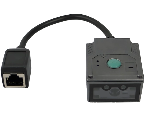 Stacjonarny czytnik kodów QR i kreskowych, przewodowy, USB, wydajny i szybki HD150