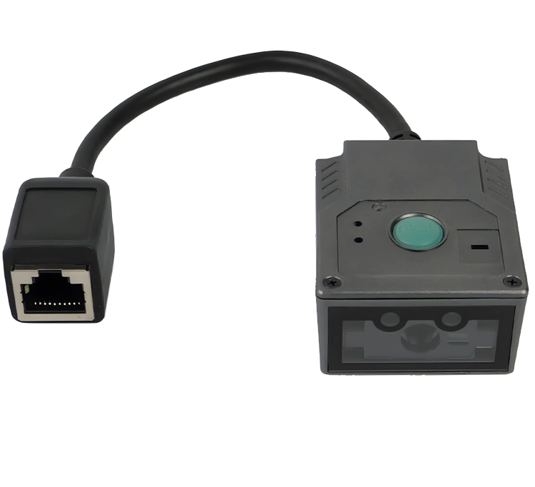 Stacjonarny czytnik kodów QR i kreskowych, przewodowy, USB, wydajny i szybki HD150