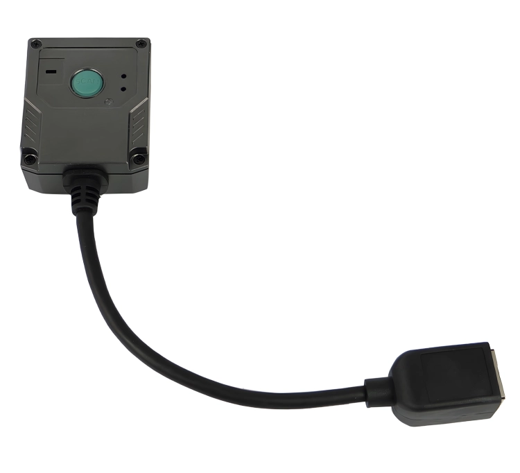 Czytnik do kodów QR i kreskowych, stacjonarny i przewodowy USB, automatyczne skanowanie HD150