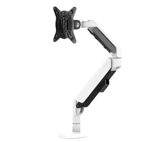 Uchwyt gazowy do monitora na biurko, pojedyncze ramię na monitor od 13" do 32", standard VESA SolidHand-BG01BW