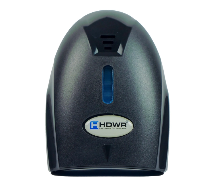 Skaner kodów QR i kreskowych bezprzewodowy, automatyczny, odczyt z ekranu LCD HD1100