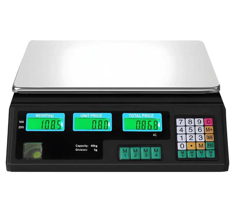 Waga do sklepu elektroniczna z udźwigiem do 40 kg wagPRO-S40B