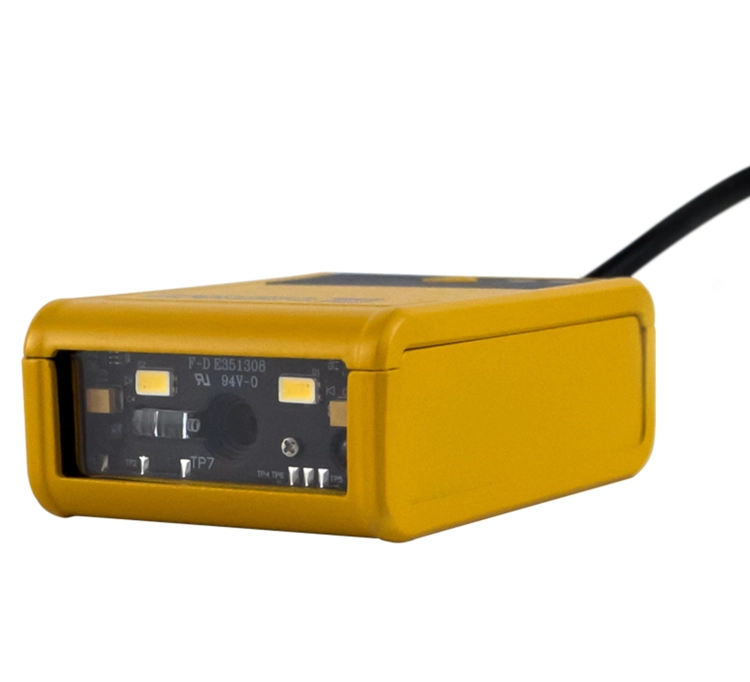 Czytnik kodów QR Aztec w metalowej obudowie, stacjonarny, przewodowy, USB, skanowanie kodu z ekranu LCD HD201