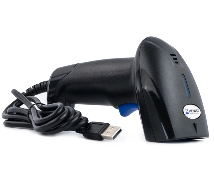 Czytnik QR i kodów kreskowych z automatycznym skanowaniem i podstawką, przewodowy HD10D