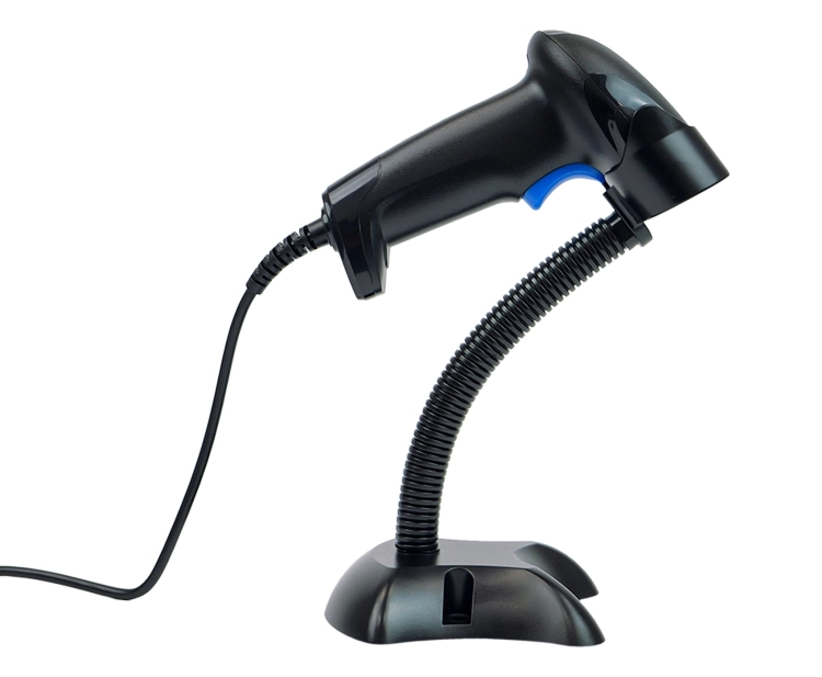 Skaner do kodów kreskowych, przewodowy, RS232, automatyczne skanowanie HD10C-RS232