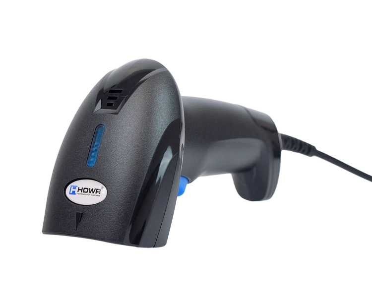 Skaner do kodów kreskowych, przewodowy, RS232, automatyczne skanowanie HD10C-RS232