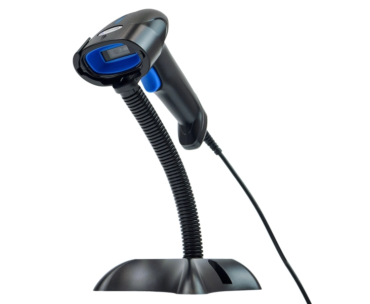 Skaner do kodów kreskowych, przewodowy, RS232, automatyczne skanowanie HD10C-RS232