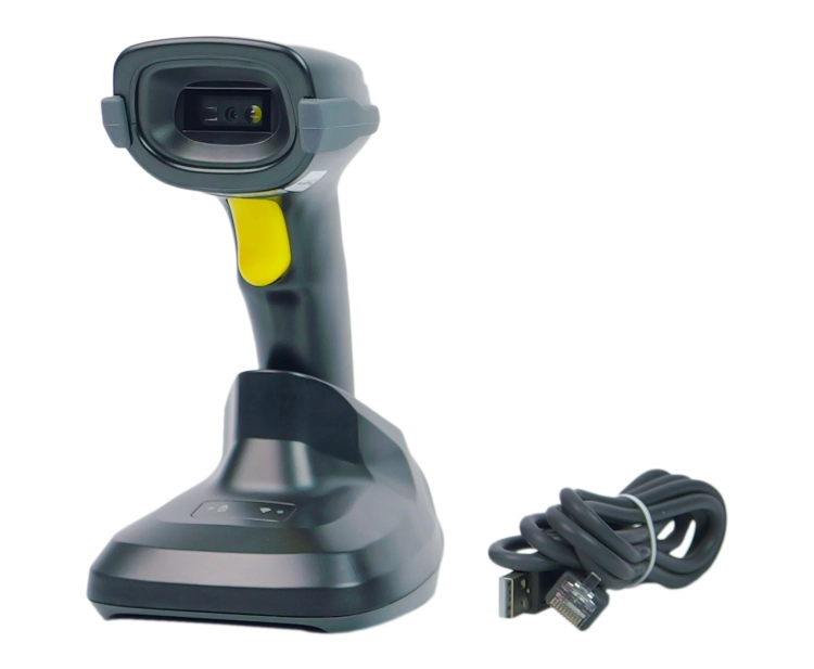 Czytnik QR i kodów kreskowych ze stacją ładującą skaner WiFi HD-LR66