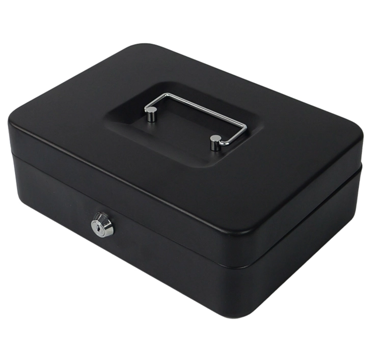 Kasetka na banknoty i monety, 1 i 2 przegrody, metalowa, solidna HD-CB15