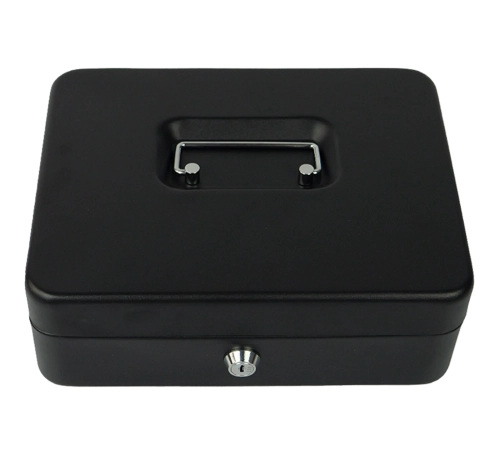 Kasetka na pieniądze na 8 nominałów monet, metalowa, zamykana na klucz HD-CB25-8