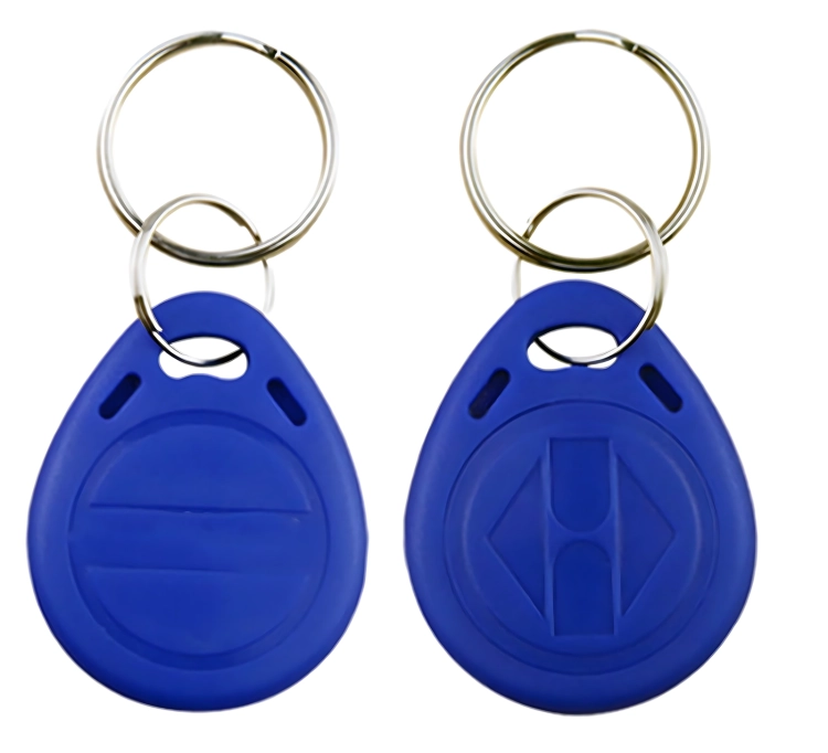 Brelok zbliżeniowy RFID 13,56 mHz, niebieski, zakodowany HD-RKF22