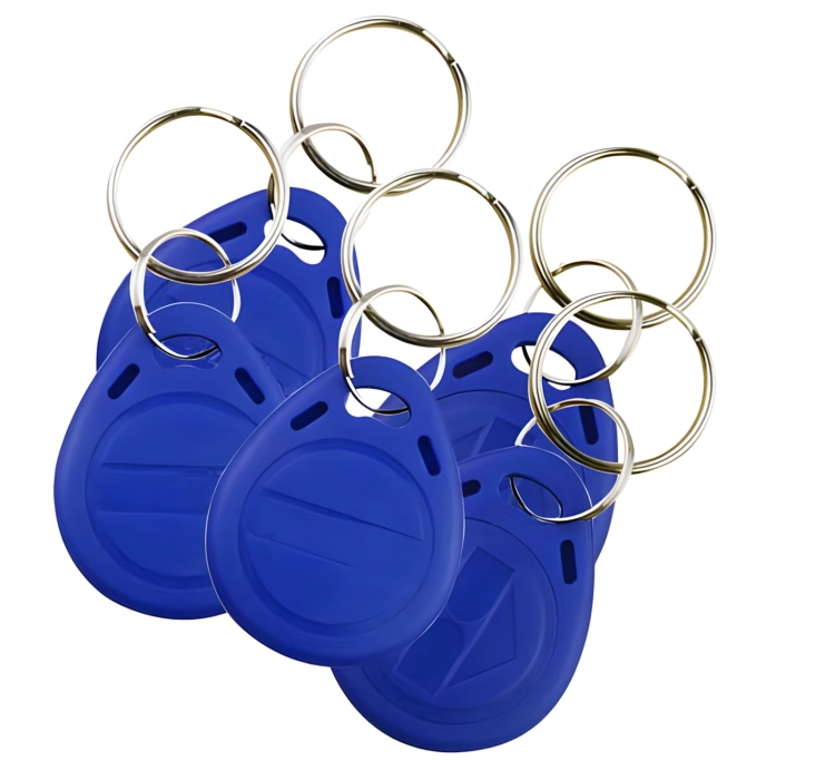 Brelok RFID 13,56 mHz, zakodowany, MIFARE, niebieski HD-RKF22