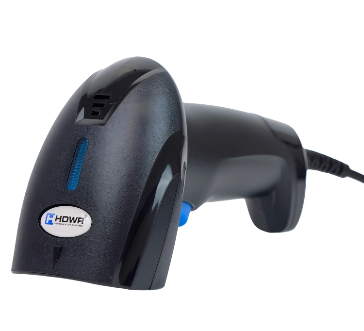 Czytnik do kodów kreskowych z podstawką i automatycznym skanowaniem, przewodowy USB HD10C