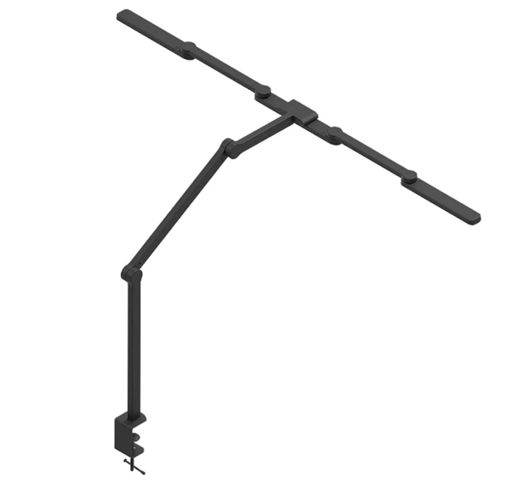 Lampa na biurko kreślarska z regulacją jansości i barwy, 1300 lm LumixDesk-02