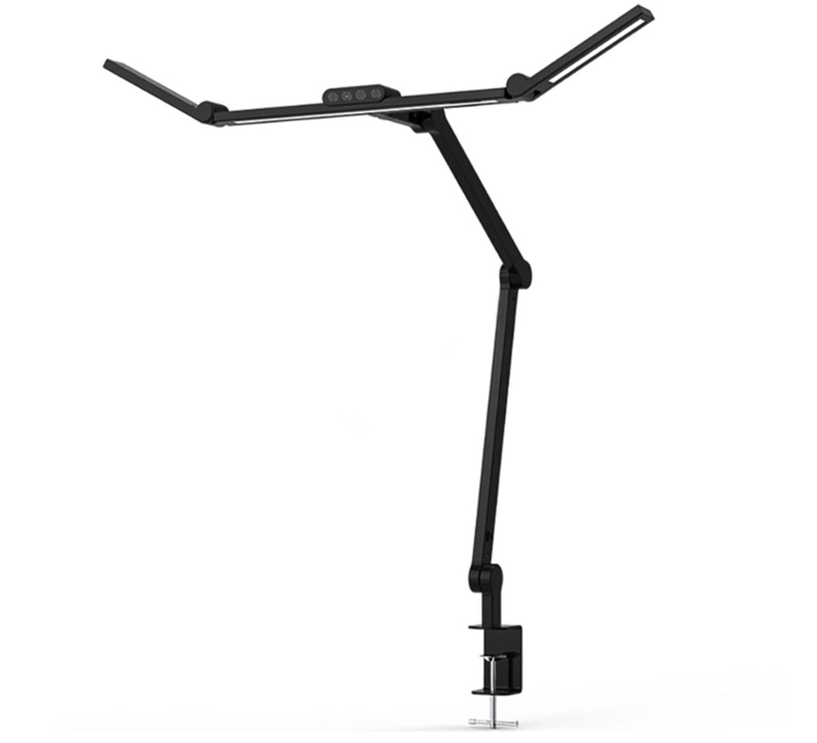 Lampa LED na biurko regulowana, bezcieniowa, 1380 lumenów LumixDesk-03