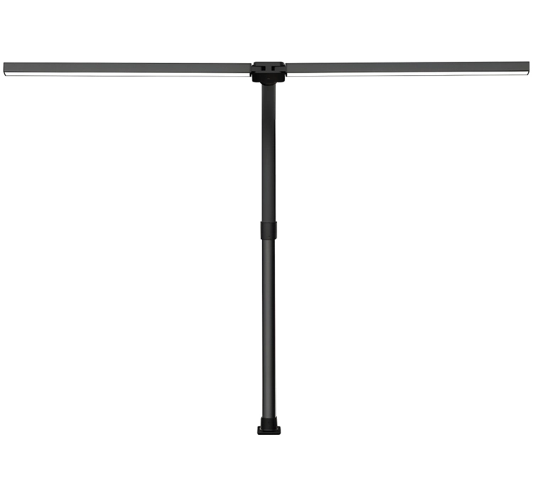 Lampa LED bezcieniowa montowana na biurko, regulowana z pilotem LumixDesk-12