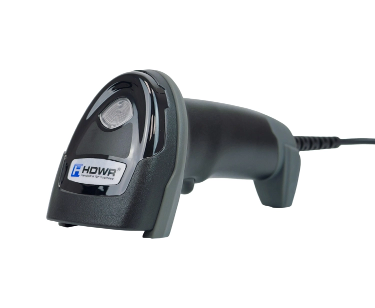 Czytnik QR i kodów kreskowych z podstawką USB przewodowy HD870A