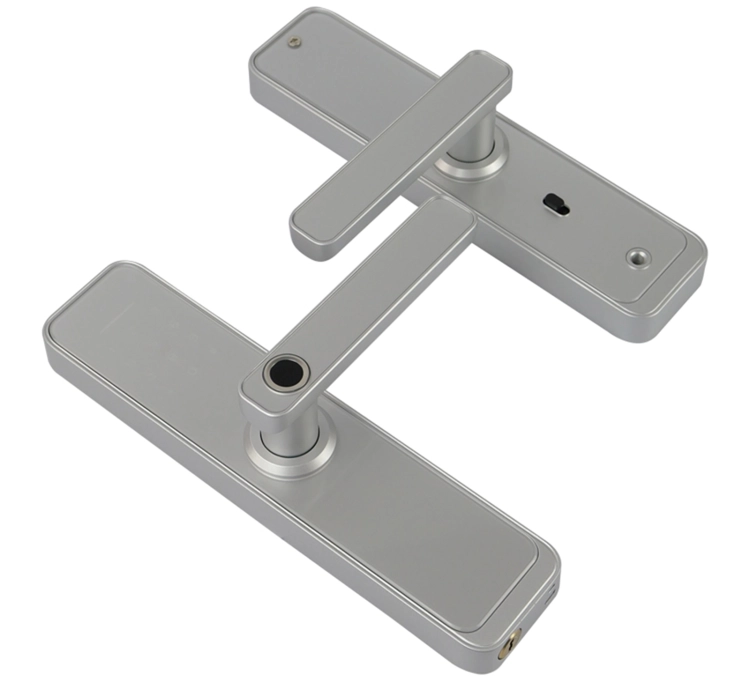 Klamka elektroniczna, zamek do drzwi na kartę RFID 13,56, odcisk palca i hasło SecureEntry-HL200